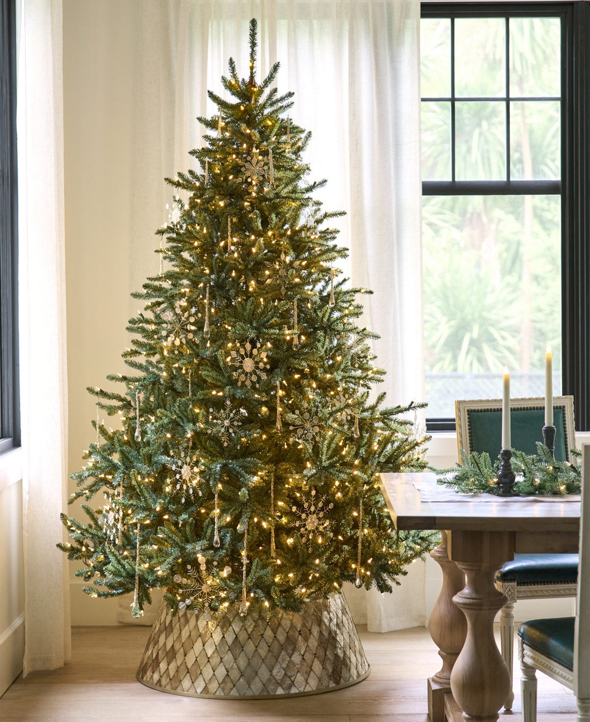 Balsam Hill 7.5 Ft Pre-lit Classic Spruce Tree In Green