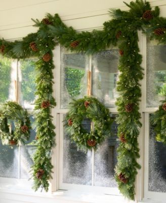 6 ft Mixed Pre-Lit Garland