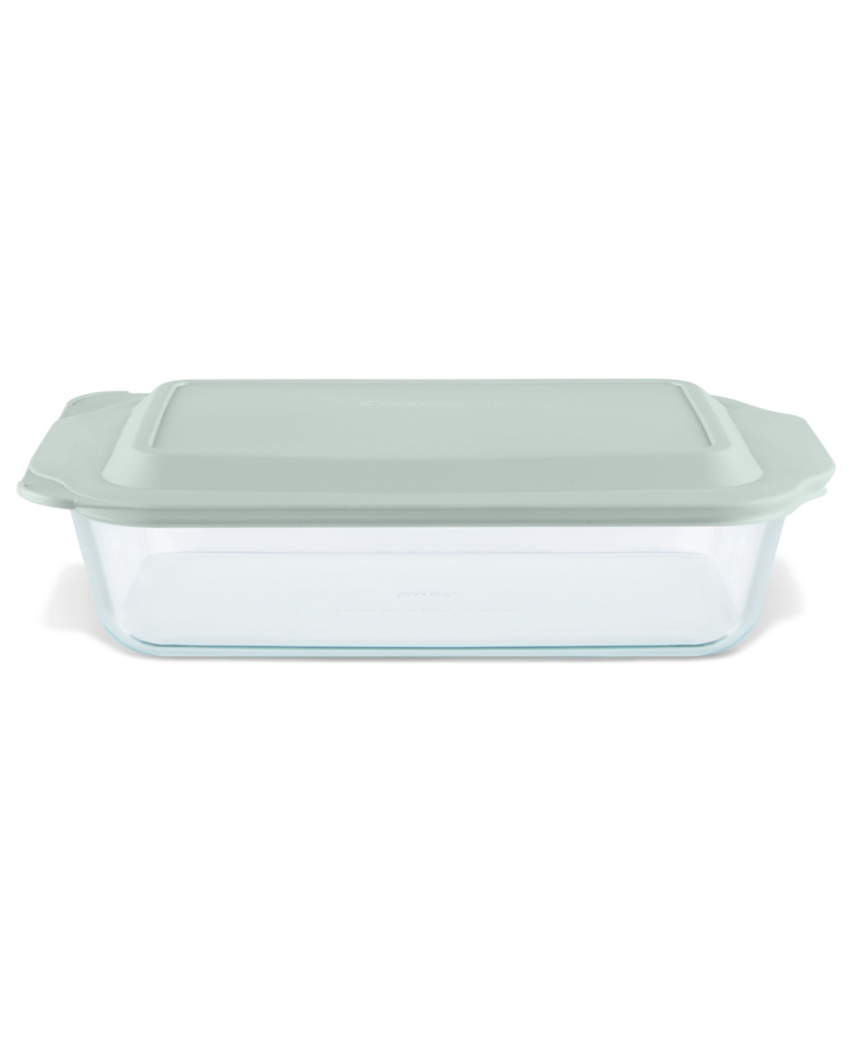 Pyrex Deep Dish 9" X 13" Baker With Lid In Green