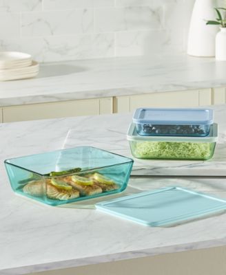 Simply Store Tinted 6-Pc. Rectangle Storage Set