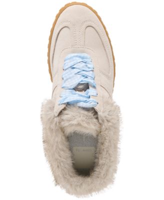 Women's Izzey Plush Cozy Retro Slides Sneakers