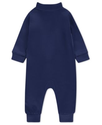 Baby Boys Mock Neck Coverall