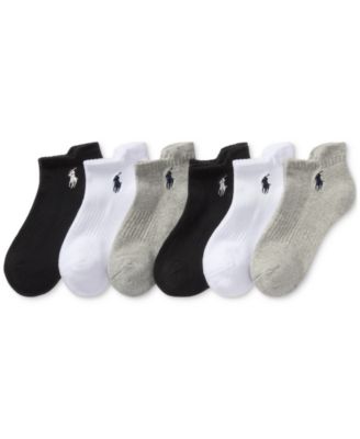 Polo Ralph Lauren - Women's 6-Pk. Low-Cut Half-Cushion Tab Socks