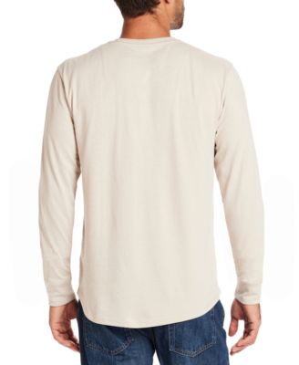 Men's Brushed Long Sleeve Crewneck T-Shirt