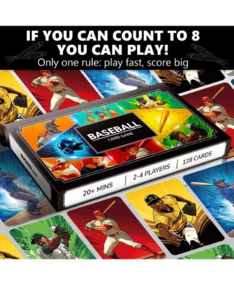 Fast-Paced Card Game for Kids & Adults – 128 Cards & Easy Rules – 2-8 Players – Ages 8+ – Perfect for Family Games Night, Travel and Parties