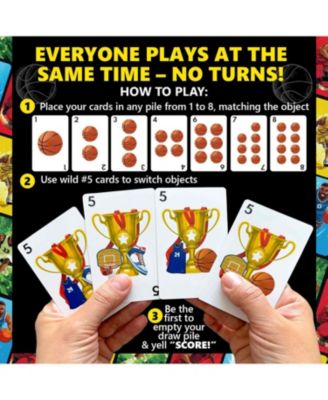 Fast-Paced Card Game for Kids & Adults – 128 Cards & Easy Rules – 2-8 Players – Ages 8+ – Perfect for Family Games Night, Travel and Parties