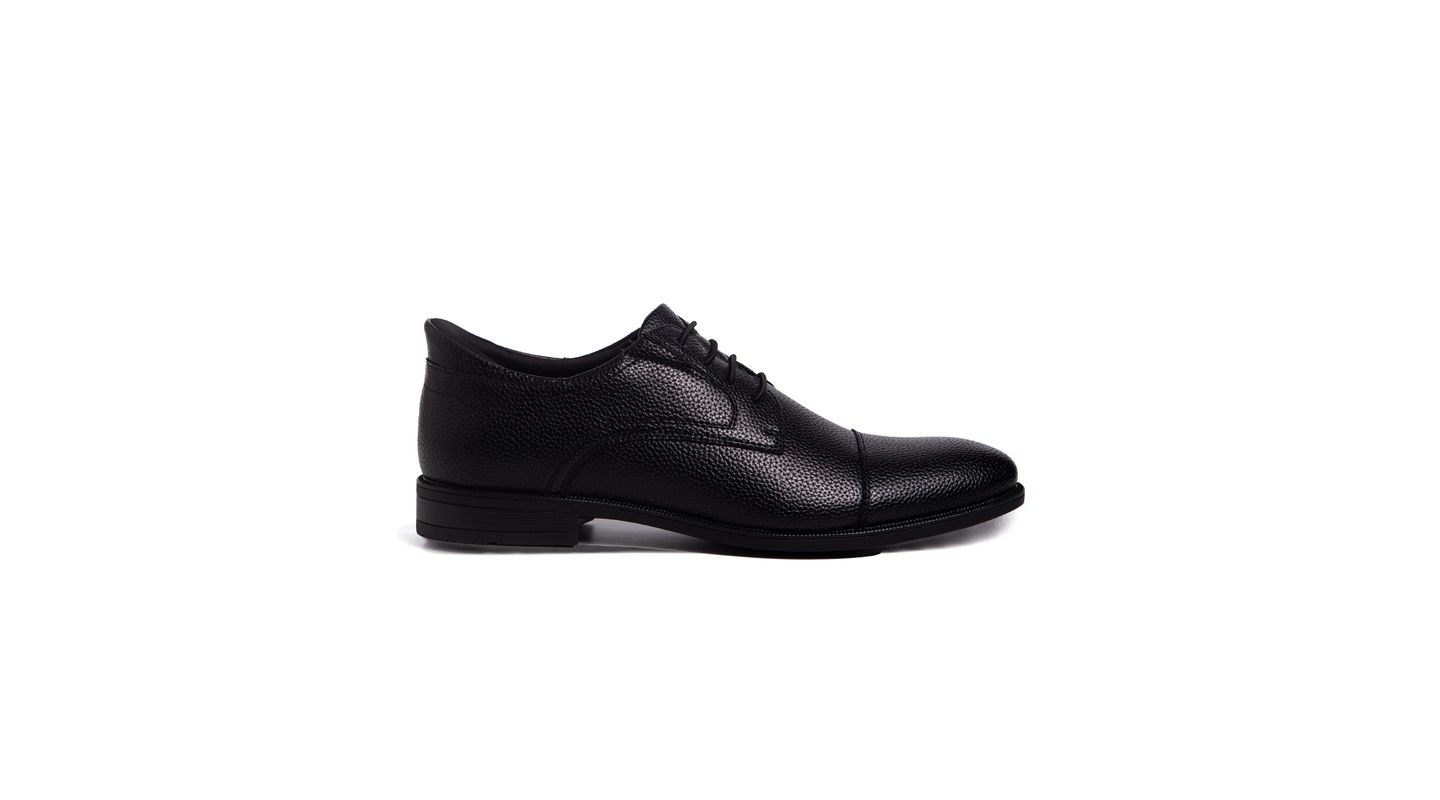 Marc Joseph New York Baker Street Hands-Free Slip On Technology Leather Captoe Dress Oxfords, цвет: Чёрный кожаный — фото 2