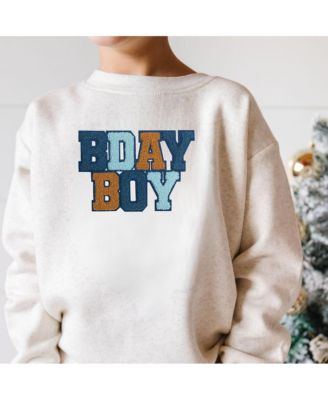 Toddler Boys Birthday Patch Sweatshirt