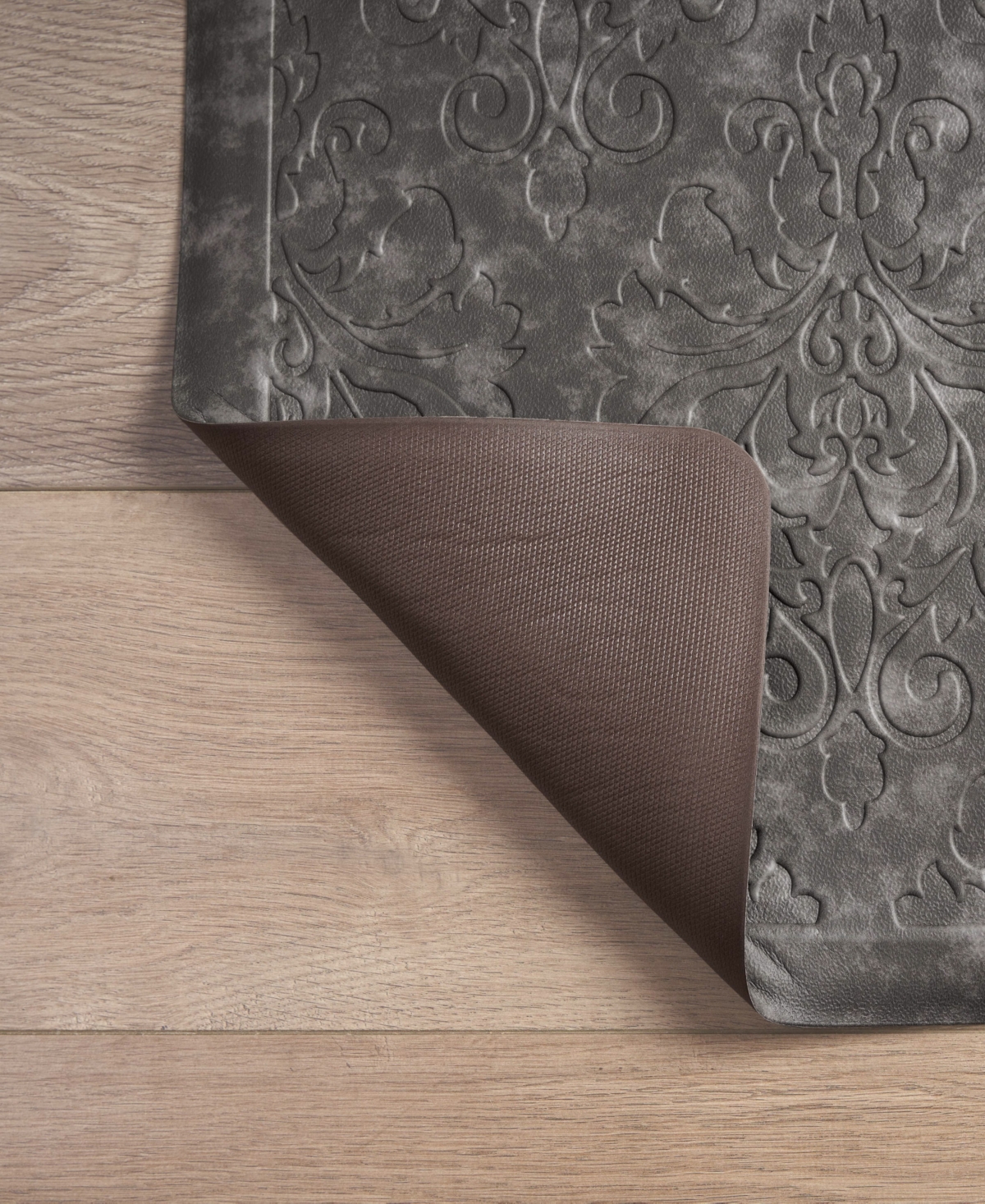 Chef Gear Marni Fatigue-resistant 2-pc. Kitchen Mat Set In Gray