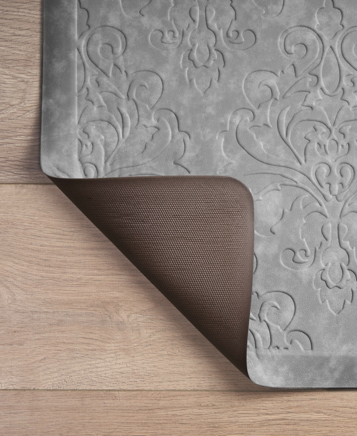 Chef Gear Marni Fatigue-resistant 2-pc. Kitchen Mat Set In Gray