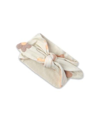 Baby Girls Grey by Everly Grey Ruffle Long Sleeve Romper & Head Wrap Set