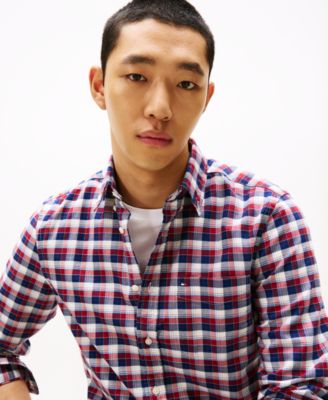 Men's Heritage Oxford Tartan Long Sleeve Shirt