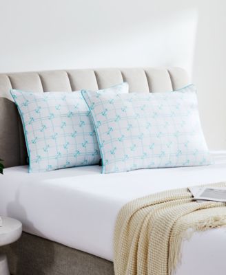 Anchor Grid 2-Pack Pillow, King