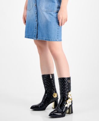 Women's Gio Luxurious Quilted Dress Booties