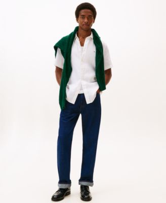 Men's Regular-Fit Linen Short-Sleeve Shirt