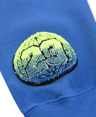 Big Boys Colorblocked Logo Pullover Hoodie