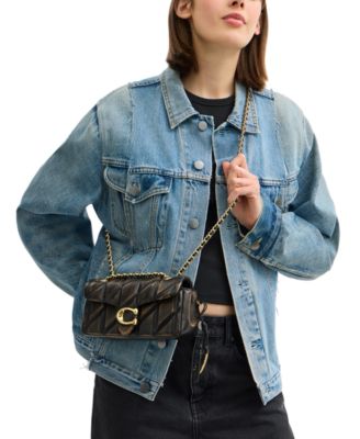 Quilted Tabby Small Loved Leather Shoulder Bag 20