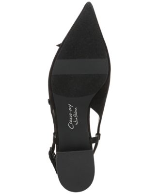 Women's Delanie Pointed-Toe Slingback Flats