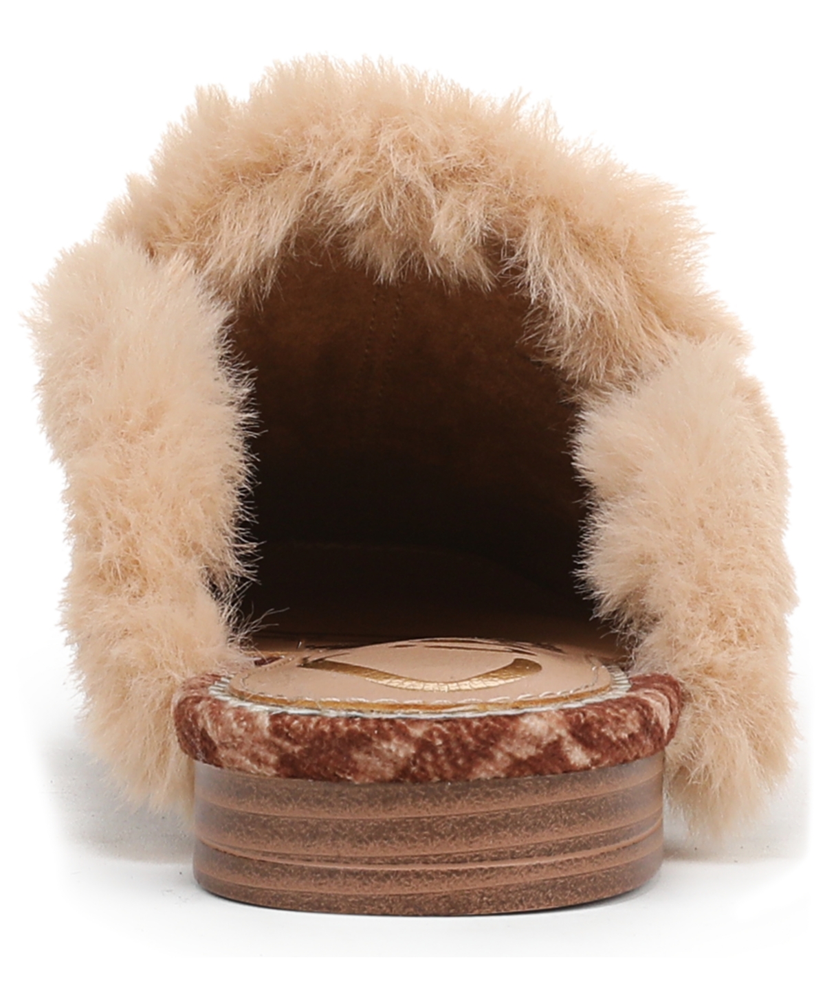 Circus Ny By Sam Edelman Tillie Faux Fur Trim Mule In Brown