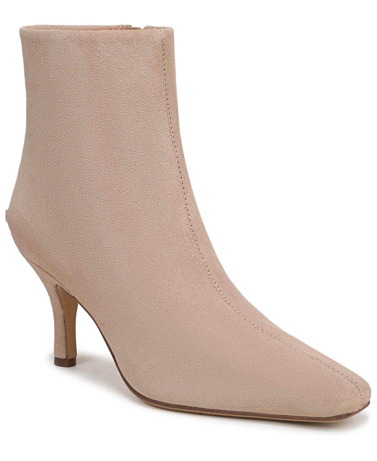 Women's Laura Snip-Toe Dress Booties - Warm Oat Suede
