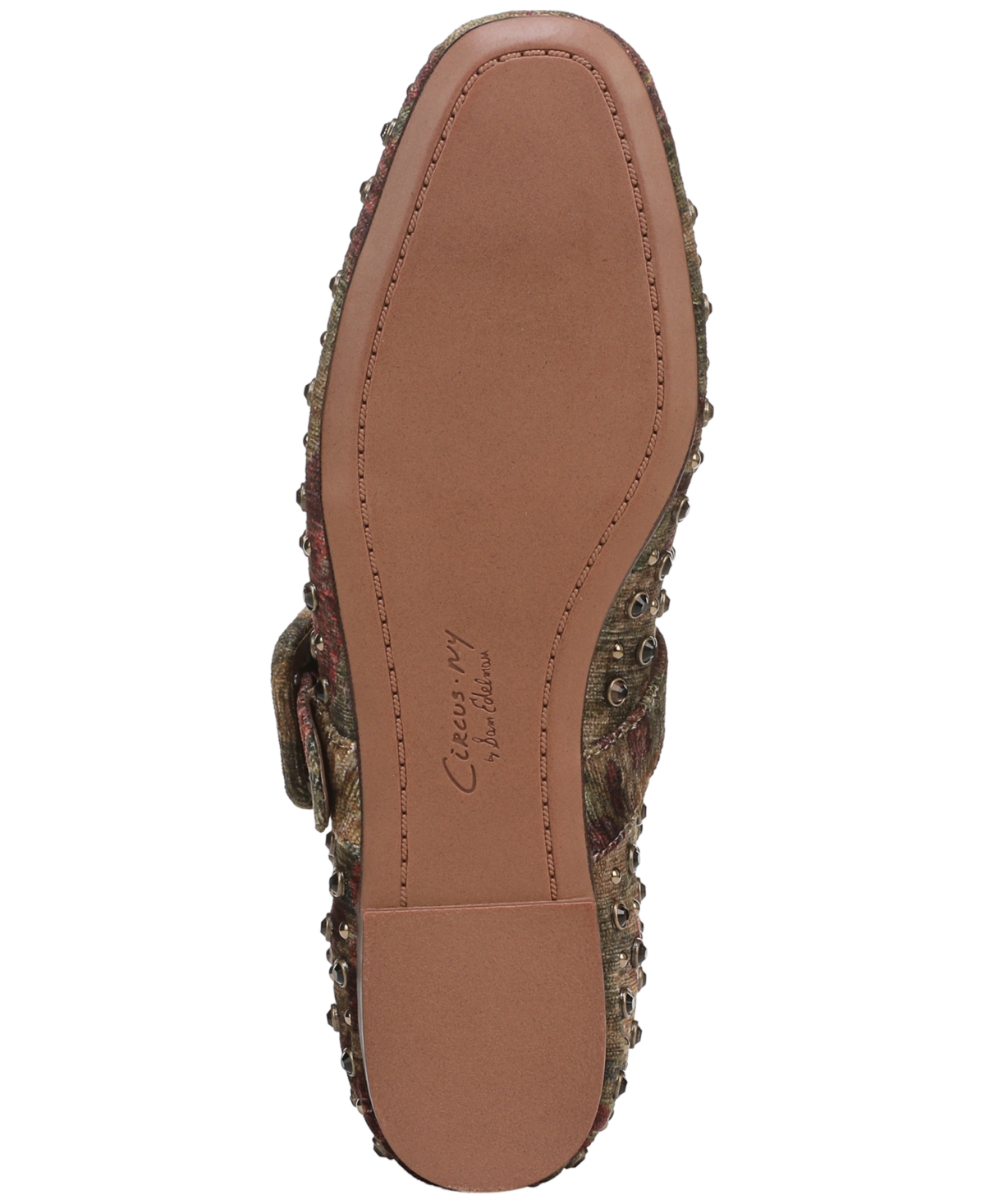 Circus Ny By Sam Edelman Blaire Studded Mary Jane Flat In Multi