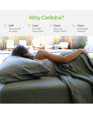 Retreat Sateen Lyocell 4-Pc. Sheet Set, Split King