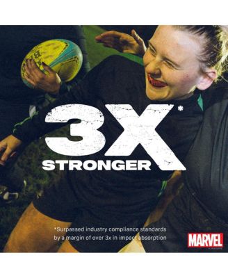 MARVEL Sports Mouthguard Dual Layer Premium Mouth Guard with Case for Basketball, Football, MMA, Hockey - Junior - IRON MAN