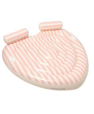 Lie-On Twin Float: Stole My Heart - Pink Stripe