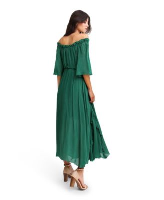 Women's Amour Ruffled Midi Dress