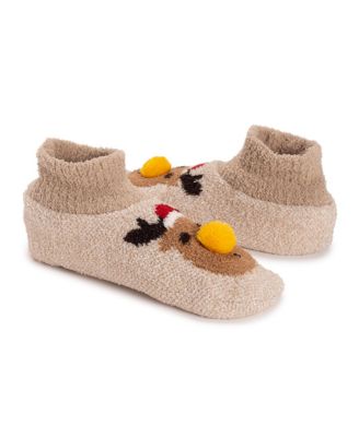 Women's Cozy Ribbed Cuff Booties