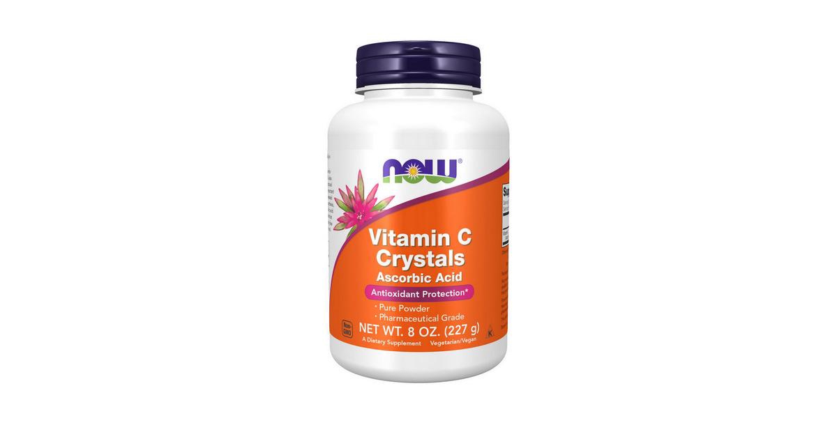 Vitamin C Crystals Powder, 8 Oz