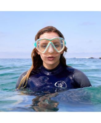 Seavenger Hanalei Anti-Fog Snorkeling Set - Orange Peel (Junior)