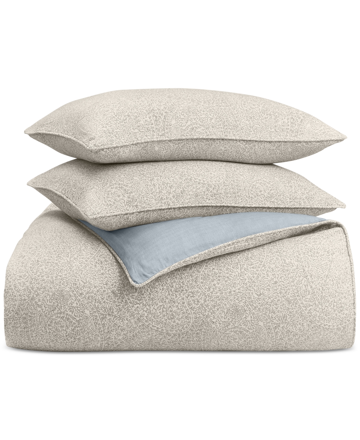 Charter Club Emilia Paisley 3-pc. Comforter Set, King, Macy's Exclusive In Neutral