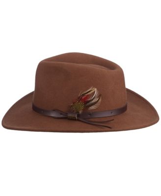 Men's Crushable Felt Outback Hat