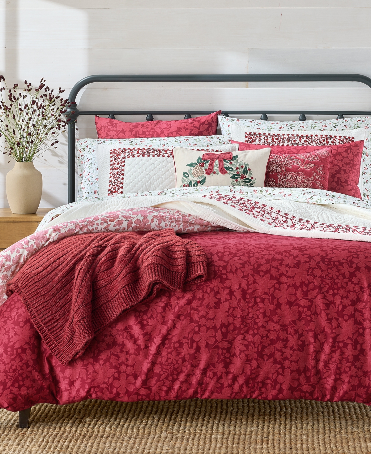 Charter Club Winter Garden Reversible 3-Pc. Comforter Set, Full/Queen, Macy's Exclusive