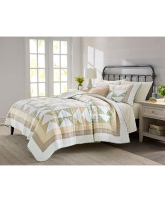 Woodland Patchwork 3-Pc.Quilt Set, Full/Queen, Macy's Exclusive
