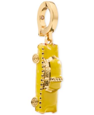kate spade new york - Gold-Tone One In A Million Taxi Charm