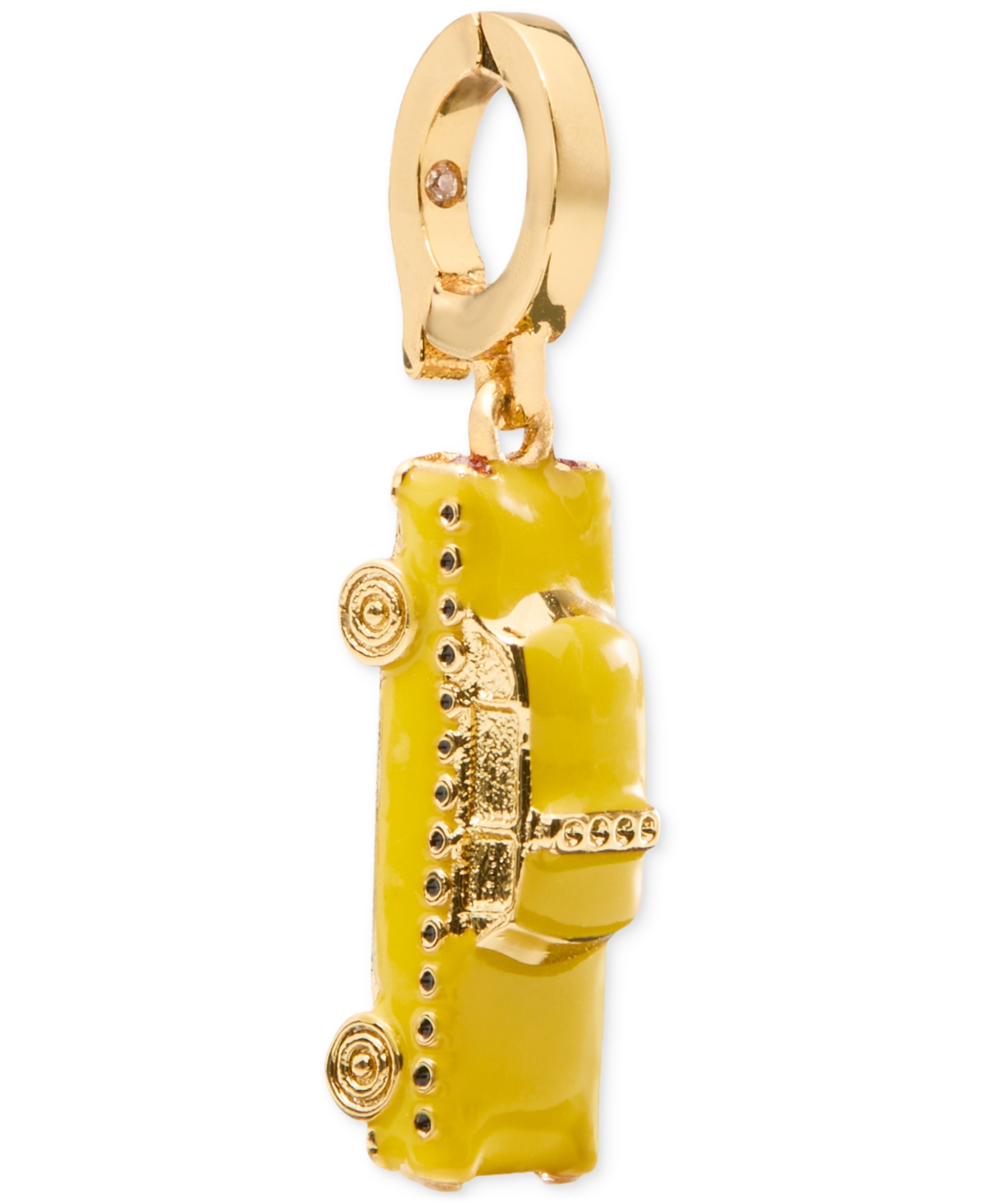 Kate Spade Gold-tone One In A Million Taxi Charm In Gold
