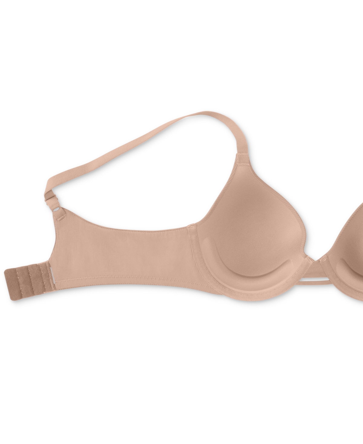 Warner's Warners No Side Effects Underarm And Back-smoothing Underwire Lightly Lined T-shirt Bra Ra3081a In Neutral