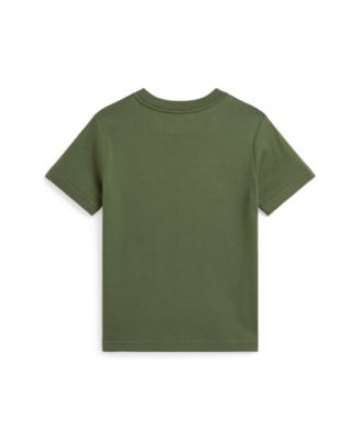 Toddler and Little Boys Cotton Jersey Crewneck T-Shirt