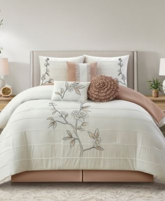 Mona 7-Piece Comforter Set, Queen