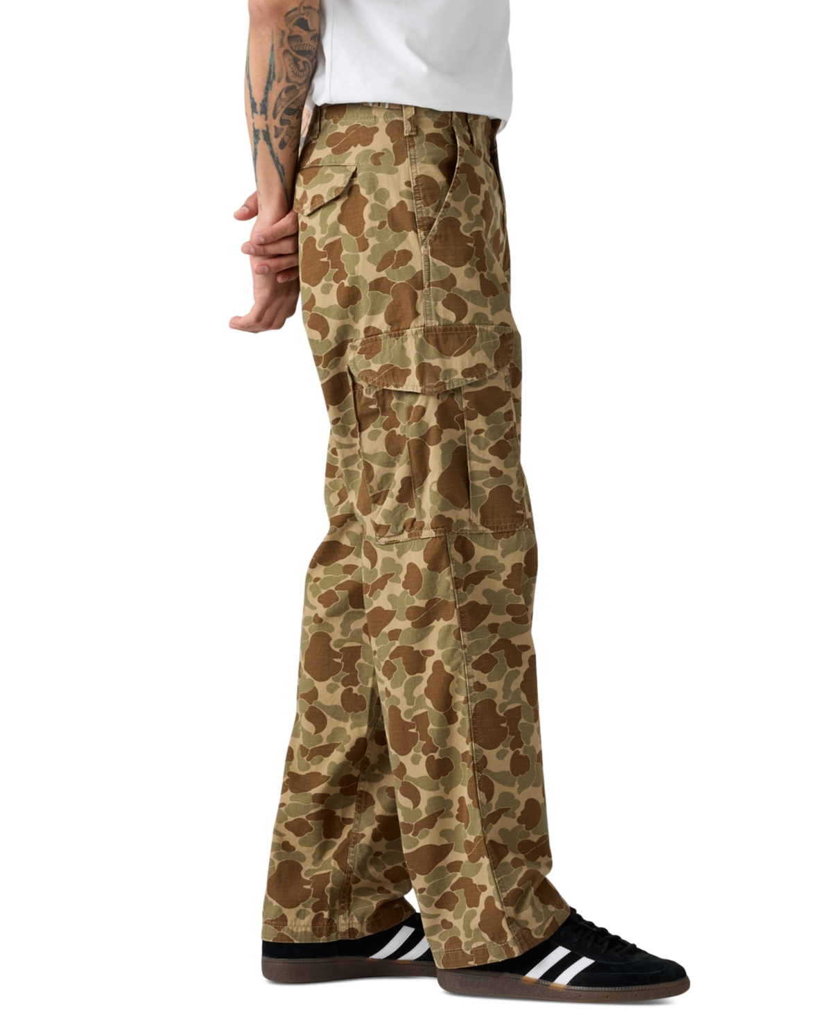 Levi's Xx Baggy Duck Camo Ripstop Cargo Pants In Multi