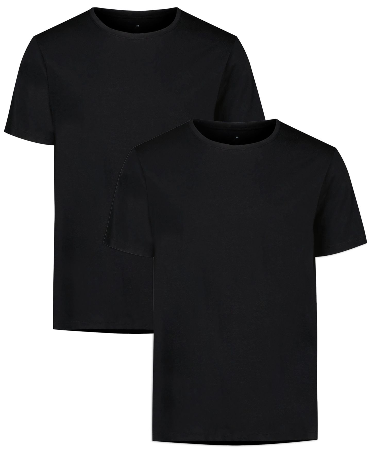 Мужские футболки Under Armour 2pk. Solid Performance T-Shirts, цвет: Чёрный — фото 1