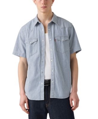 Levi's - Men's Short Sleeve Snap-Front Western Shirt