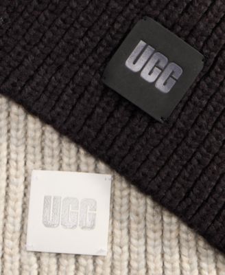 Chunky Rib Knit Scarf