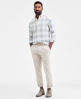 Men's Regular-Fit Flannel Shirt, Created for Macy's