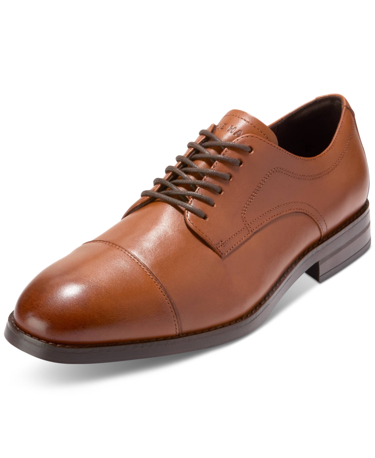 Cole Haan Harrison Grand 2.0 Cap Toe Derby In Brown