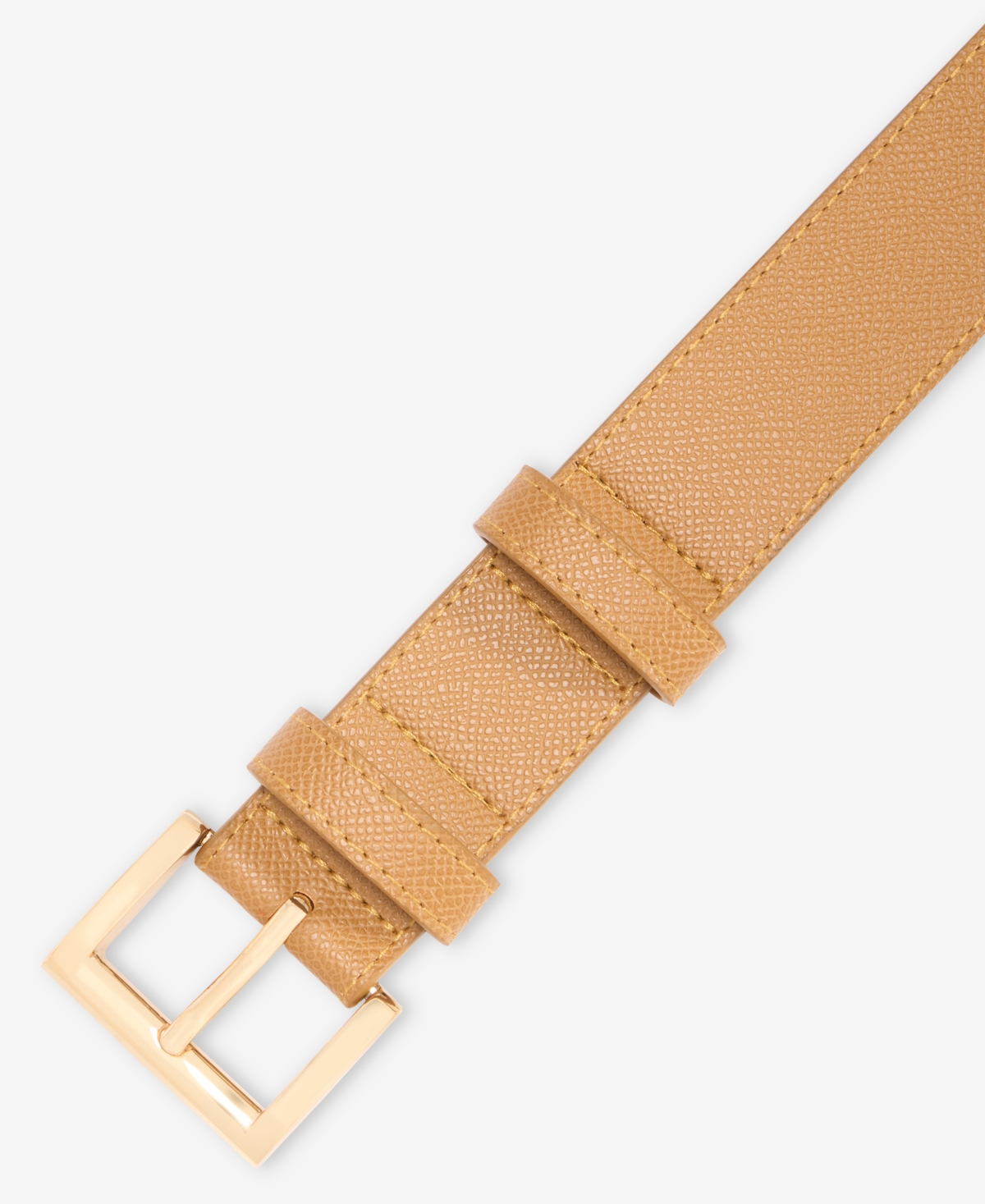 Giani Bernini Logo Tip Pant Belt In Brown