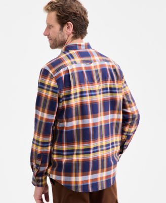 Men's Brushed Cotton Button-Down Shirt, Macy's Exclusive