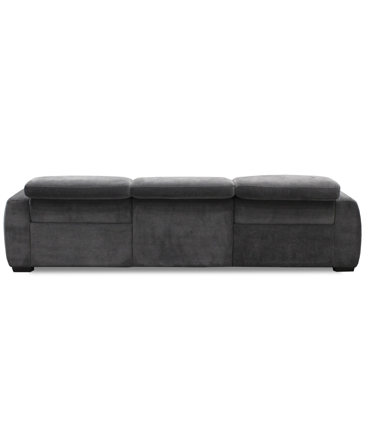 Macy's Brownell 3-pc.sofa Sectional With 2 Power Motion Chairs, Exclusively At  In Gray